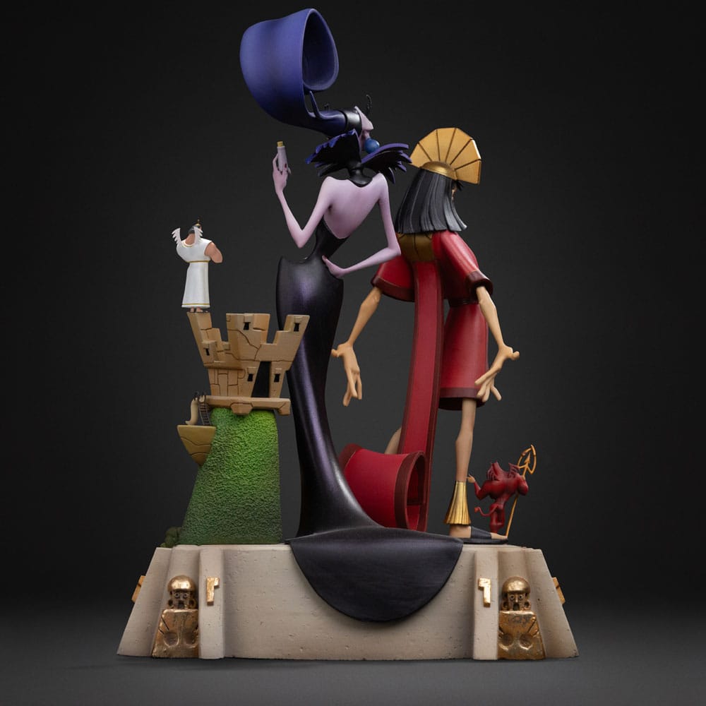 The Emperor's New Groove Deluxe Art Scale Statue 1/10 Kuzko & Yzma 28 cm 0042882335160