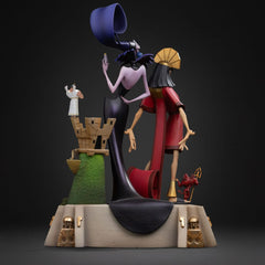 The Emperor's New Groove Deluxe Art Scale Statue 1/10 Kuzko & Yzma 28 cm 0042882335160