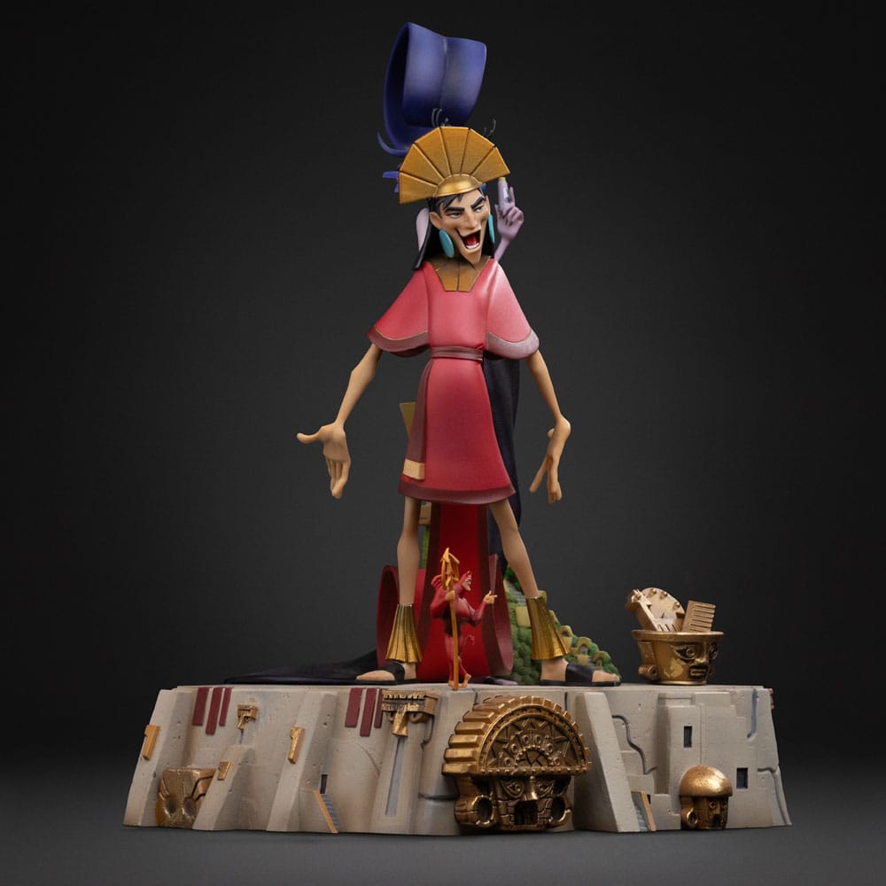 The Emperor's New Groove Deluxe Art Scale Statue 1/10 Kuzko & Yzma 28 cm 0042882335160