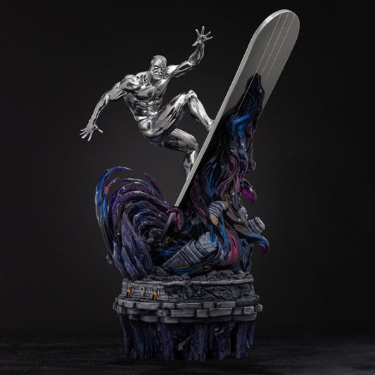 Marvel Comics Infinity Gauntlet Diorama Art Scale Statue 1/10 Silver Surfer Deluxe 36 cm 0042882335177