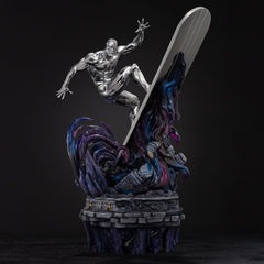 Marvel Comics Infinity Gauntlet Diorama Art Scale Statue 1/10 Silver Surfer Deluxe 36 cm 0042882335177