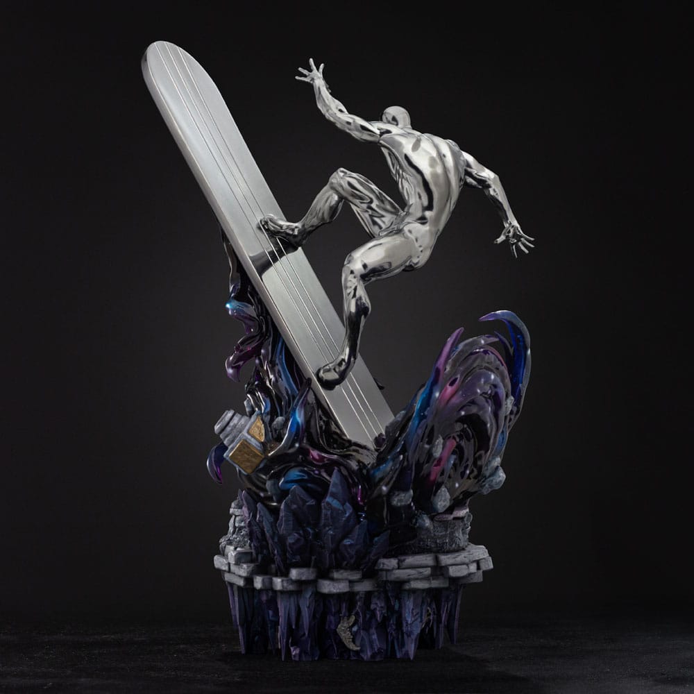 Marvel Comics Infinity Gauntlet Diorama Art Scale Statue 1/10 Silver Surfer Deluxe 36 cm 0042882335177