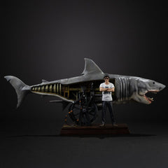 Jaws Deluxe Art Scale Statue 1/10 Steven Spielberg Jaws 50th anniversary 27 cm 0042882335207