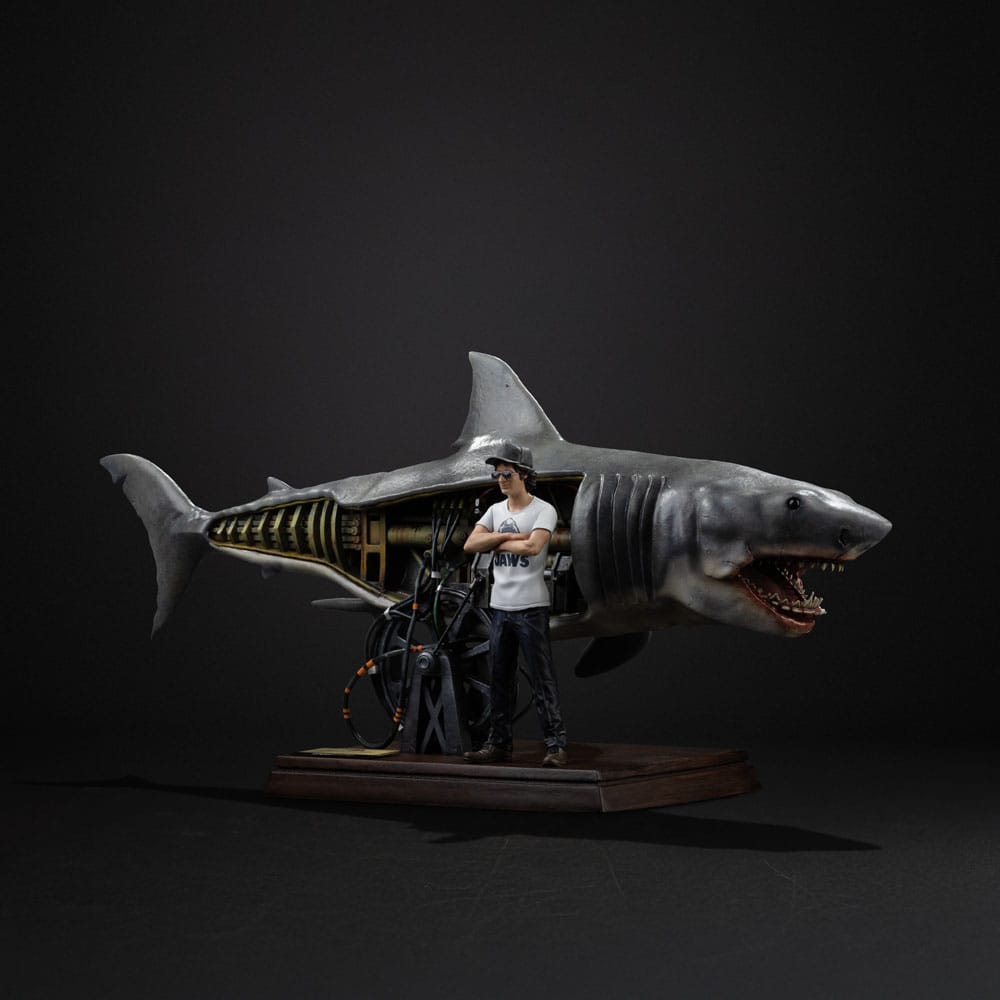 Jaws Deluxe Art Scale Statue 1/10 Steven Spielberg Jaws 50th anniversary 27 cm 0042882335207