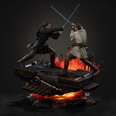 Star Wars Art Scale Statue 1/10 Anakin vs. Obi Wan 34 cm 0042882335221