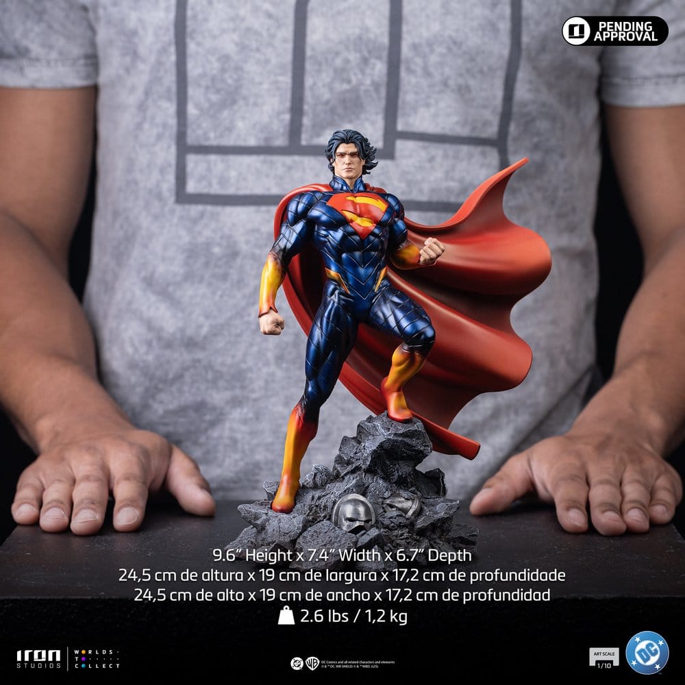 DC Comics Art Scale Statue 1/10 Superman Absolute 25 cm 0042882335276