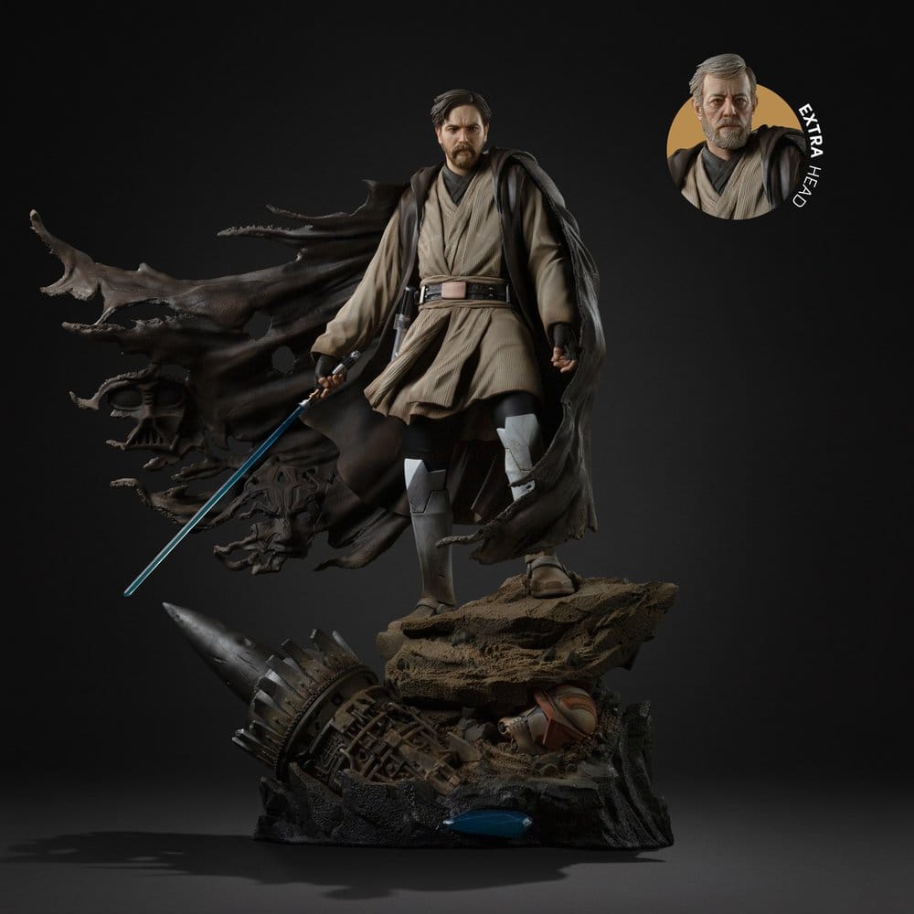 Star Wars Legacy Replica Statue 1/4 Obi-Wan Signatures 66 cm 0042882335290