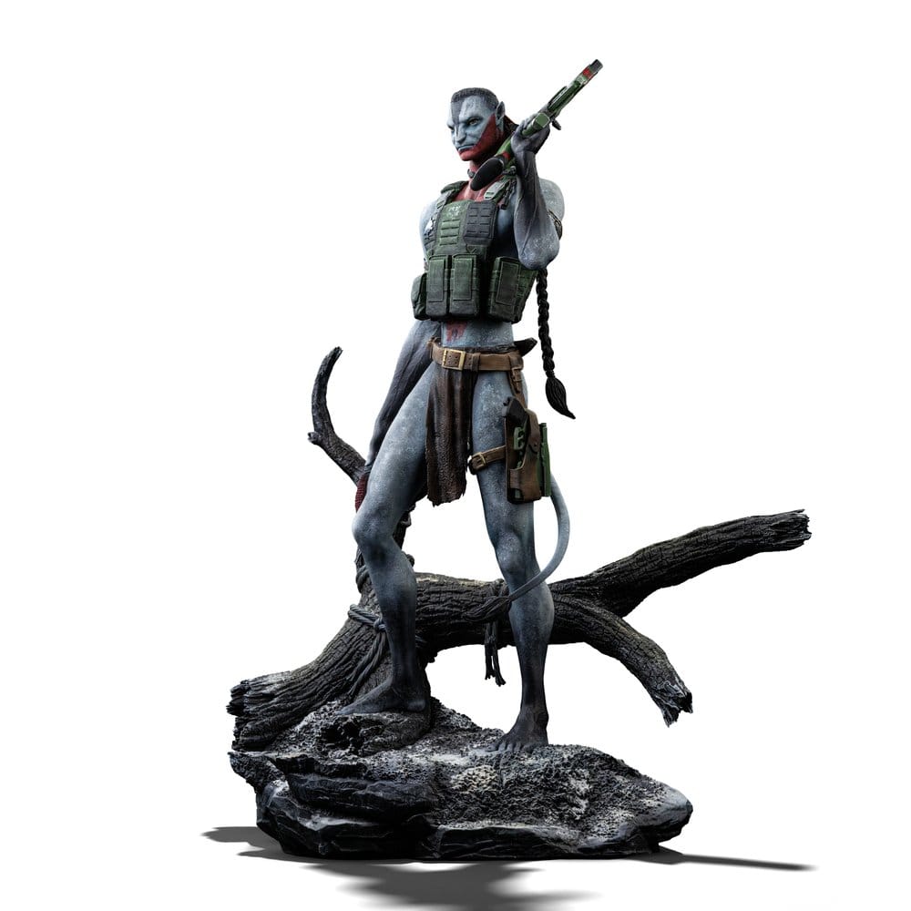 Avatar 3: Fire and Ash Art Scale Statue 1/10 Miles Quaritch 36 cm 0042882335306