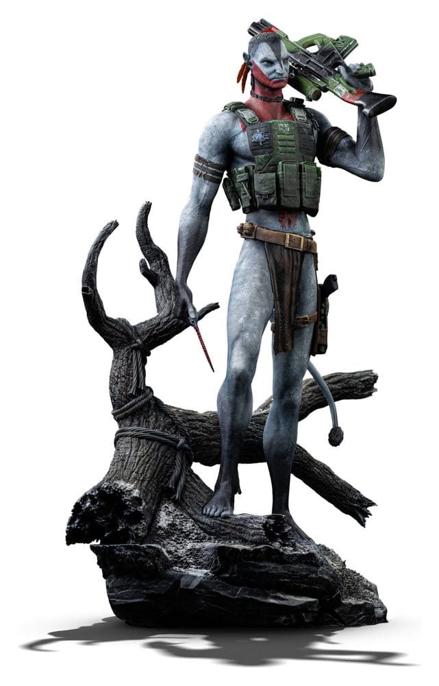 Avatar 3: Fire and Ash Art Scale Statue 1/10 Miles Quaritch 36 cm 0042882335306