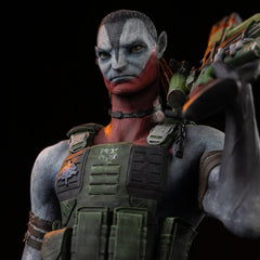 Avatar 3: Fire and Ash Art Scale Statue 1/10 Miles Quaritch 36 cm 042882335306