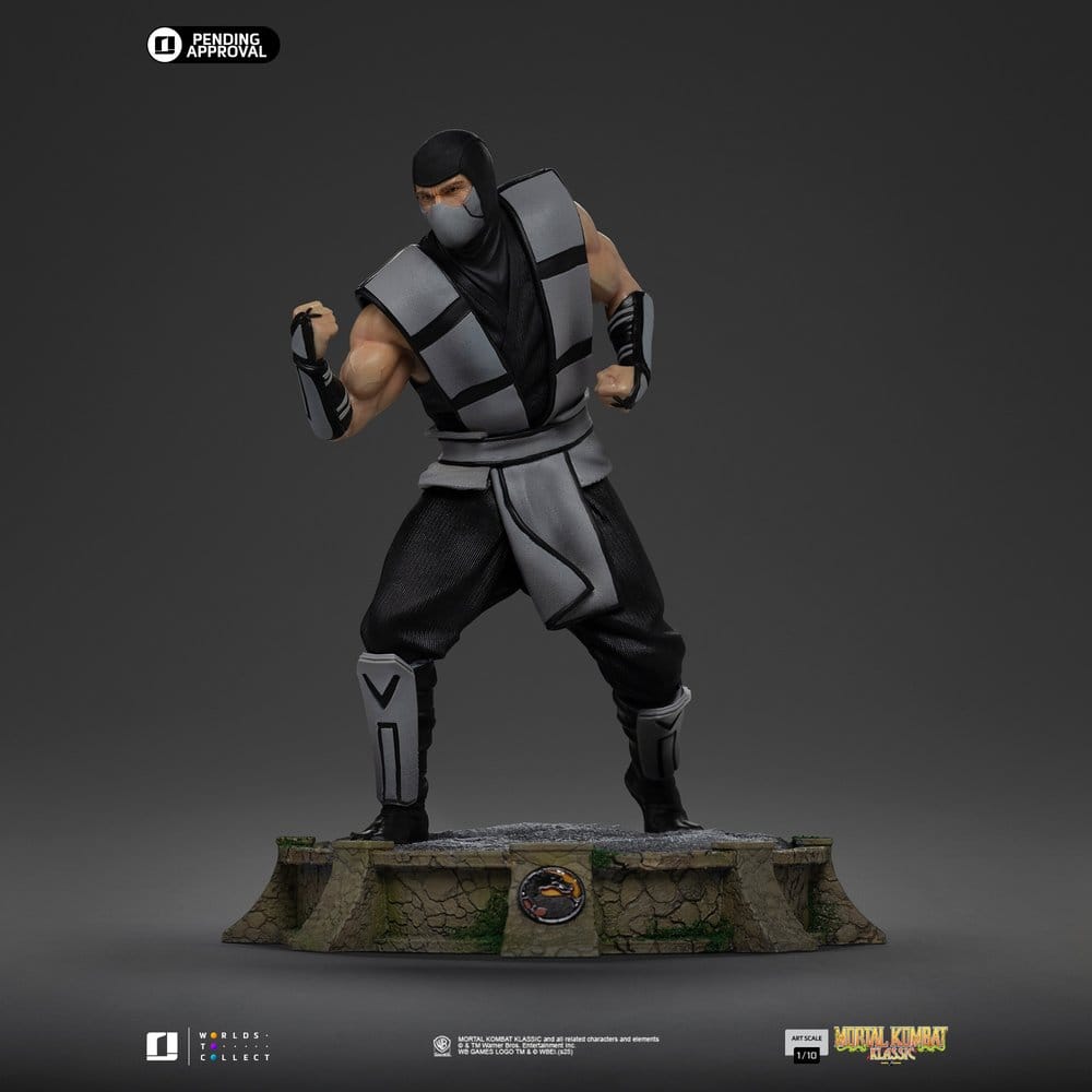 Mortal Kombat Art Scale Statue 1/10 Smoke 21 cm heo Exclusive 0042882335443