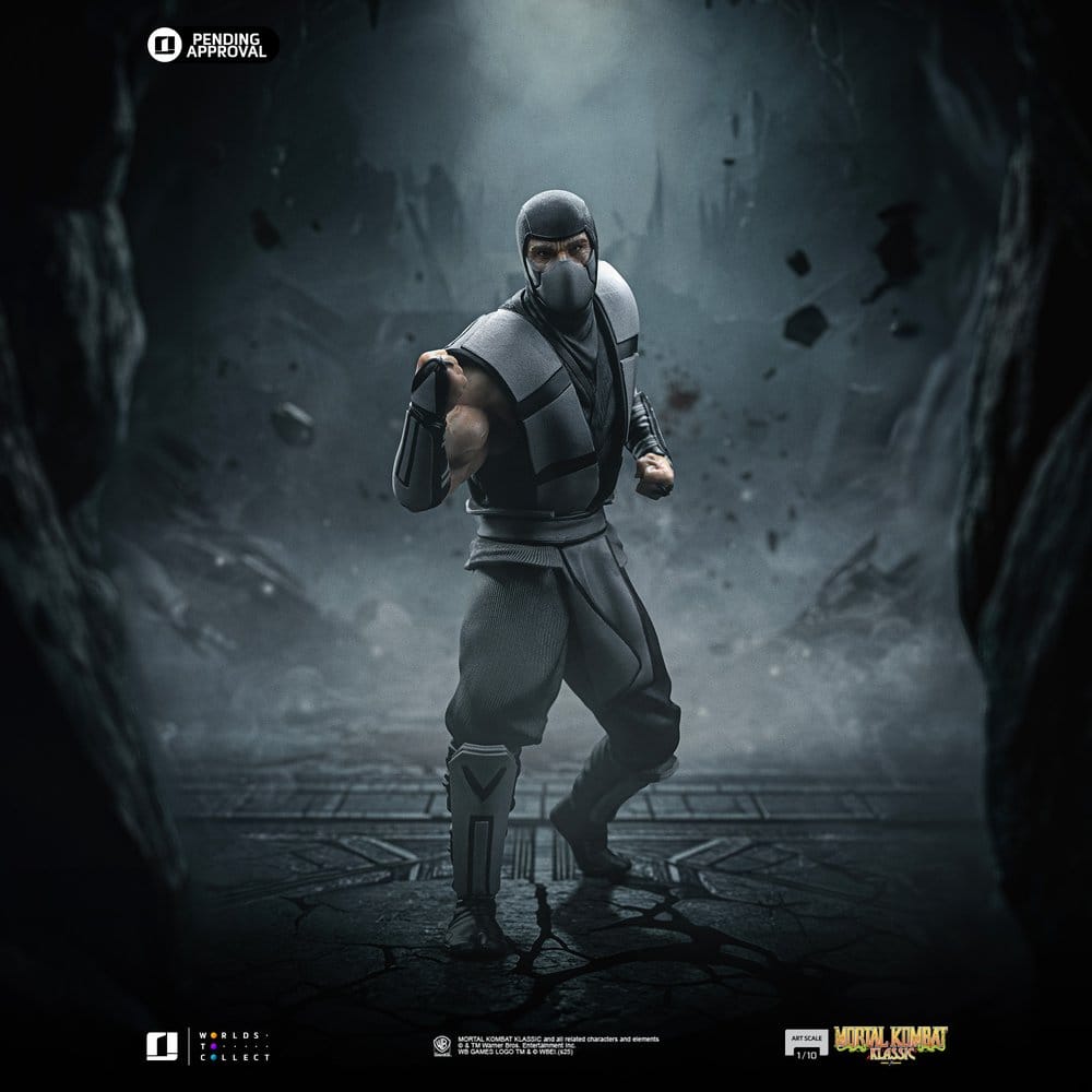 Mortal Kombat Art Scale Statue 1/10 Smoke 21 cm 0042882335443