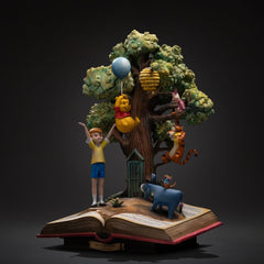 Disney Classics Deluxe Art Scale Statue 1/10 Winnie the Pooh and Friends (100th Anniversary) 31 cm  0042882335894