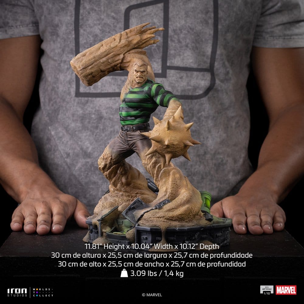 Spider-Man Marvel Comics Art Scale Statue 1/10 Sandman 30 cm 0042882335917