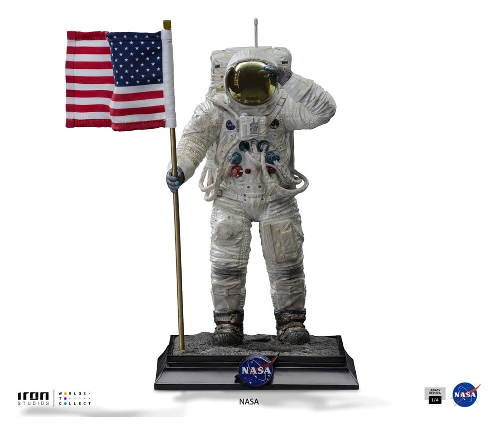 NASA Legacy Replica Statue 1/4 Apollo 11 Astronaut 58 cm 0042882336198