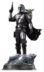 The Mandalorian & Grogu Art Scale Statue 1/10 The Mandalorian and Grogu 25 cm 0042882336655