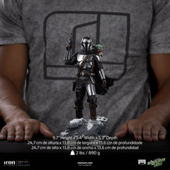 The Mandalorian & Grogu Art Scale Statue 1/10 The Mandalorian and Grogu 25 cm 0042882336655
