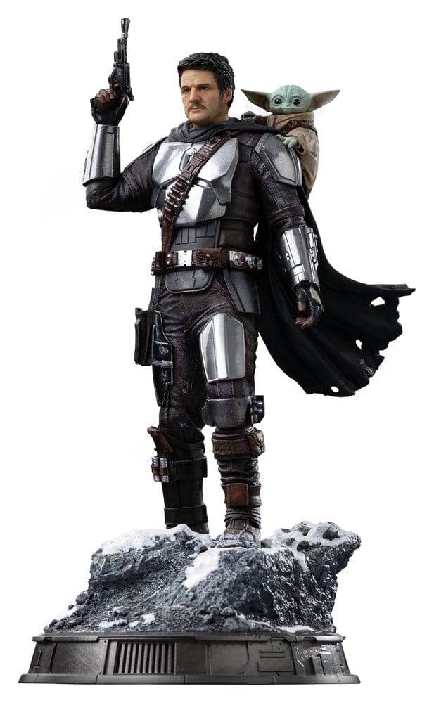 The Mandalorian & Grogu Art Scale Statue 1/10 The Mandalorian and Grogu 25 cm 0042882336655