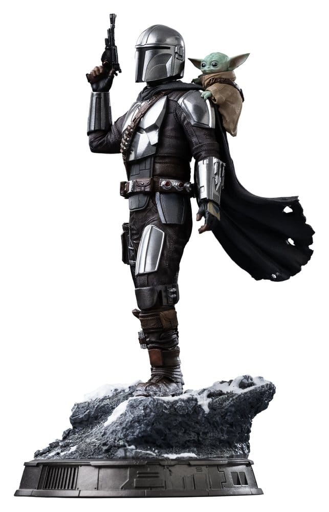 The Mandalorian & Grogu Art Scale Statue 1/10 The Mandalorian and Grogu 25 cm 0042882336655
