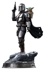 The Mandalorian & Grogu Art Scale Statue 1/10 The Mandalorian and Grogu 25 cm 0042882336655