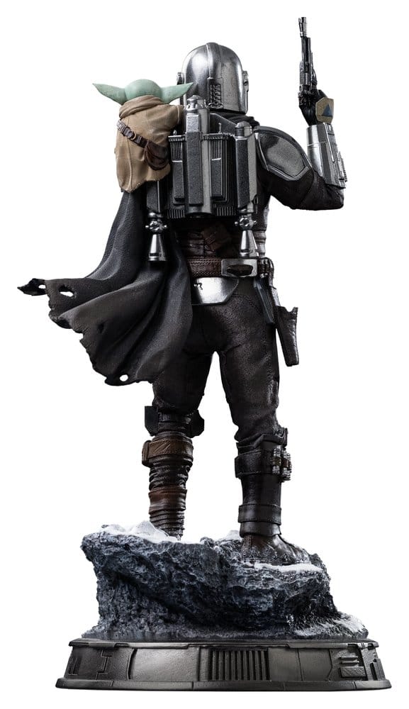 The Mandalorian & Grogu Art Scale Statue 1/10 The Mandalorian and Grogu 25 cmThe Mandalorian & Grogu statuette 1/10 Art Scale The Mandalorian and Grogu 25 cmThe Mandalorian & Grogu Estatua 1/10 Art Scale The Mandalorian and Grogu 25 cm 0042882336655