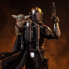 The Mandalorian & Grogu Art Scale Statue 1/10 The Mandalorian and Grogu 25 cm 0042882336655