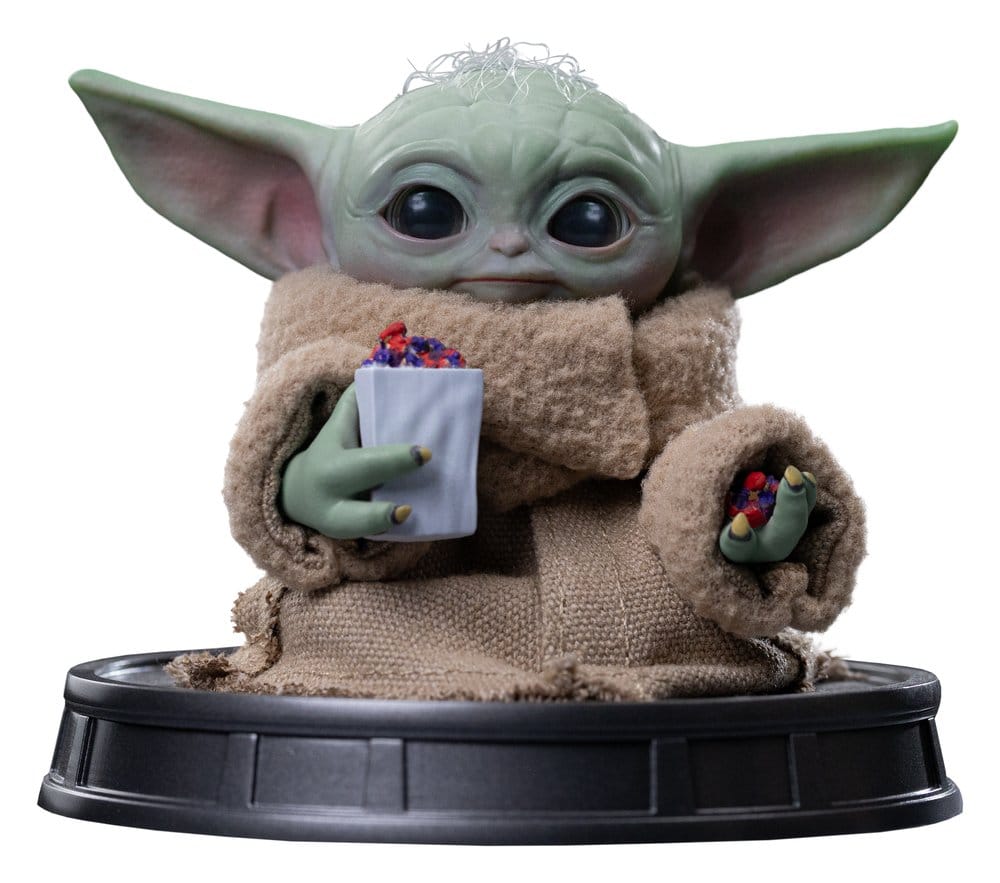 The Mandalorian & Grogu Grogu Collection Statue Grogu Popcorn Time 0042882336679