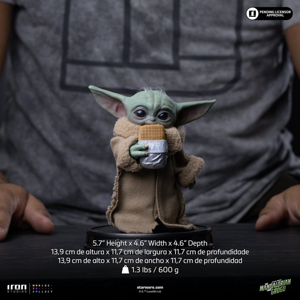 The Mandalorian & Grogu Grogu Collection Statue Grogu Food Cart SnackThe Mandalorian & Grogu Grogu Collection statuette Grogu Food Cart SnackThe Mandalorian & Grogu Grogu Collection Estatua Grogu Food Cart Snack 0042882336730