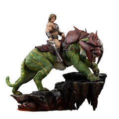 Masters of the Universe Art Scale Statue 1/10 He-Man and Battle Cat 33 cmMasters of the Universe statuette 1/10 Art Scale He-Man and Battle Cat 33 cmMasters of the Universe Estatua 1/10 Art Scale He-Man and Battle Cat 33 cm 0042882336976