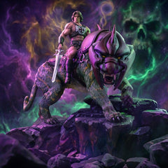 Masters of the Universe Art Scale Statue 1/10 He-Man and Battle Cat 33 cmMasters of the Universe statuette 1/10 Art Scale He-Man and Battle Cat 33 cmMasters of the Universe Estatua 1/10 Art Scale He-Man and Battle Cat 33 cm 0042882336976