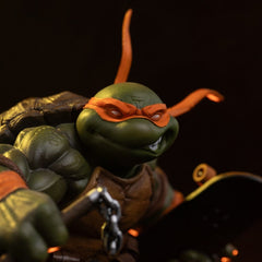 Teenage Mutant Ninja Turtles Art Scale Statue 1/10 Michelangelo Unleashed 24 cm 0042882337058