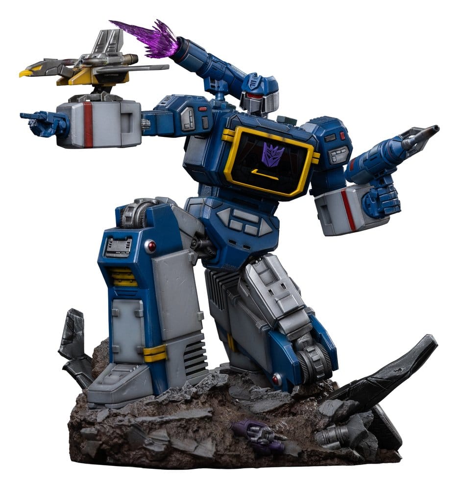 Transformers Demi Scale Statue 1/20 Soundwave 29 cmTransformers statuette 1/20 Demi Scale Soundwave 29 cmTransformers Estatua 1/20 Demi Scale Soundwave 29 cm 0042882337072