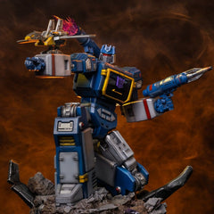 Transformers Demi Scale Statue 1/20 Soundwave 29 cmTransformers statuette 1/20 Demi Scale Soundwave 29 cmTransformers Estatua 1/20 Demi Scale Soundwave 29 cm 0042882337072