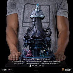 Disney Art Scale Statue 1/10 Hades Deluxe 41 cmDisney statuette 1/10 Art Scale Hades Deluxe 41 cmDisney Estatua 1/10 Art Scale Hades Deluxe 41 cm 0042882337119