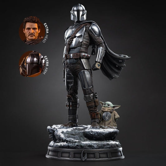 The Mandalorian & Grogu Legacy Replica Statue 1/4 The Mandalorian and Grogu 57 cmThe Mandalorian & Grogu statuette 1/4 Legacy Replica The Mandalorian and Grogu 57 cmThe Mandalorian & Grogu Estatua 1/4 Legacy Replica The Mandalorian and Grogu 57 cm 0042882337287