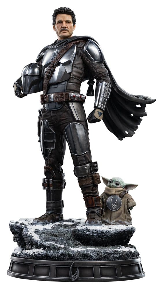 The Mandalorian & Grogu Legacy Replica Statue 1/4 The Mandalorian and Grogu 57 cmThe Mandalorian & Grogu statuette 1/4 Legacy Replica The Mandalorian and Grogu 57 cmThe Mandalorian & Grogu Estatua 1/4 Legacy Replica The Mandalorian and Grogu 57 cm 0042882337287