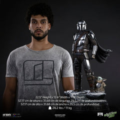 The Mandalorian & Grogu Legacy Replica Statue 1/4 The Mandalorian and Grogu 57 cmThe Mandalorian & Grogu statuette 1/4 Legacy Replica The Mandalorian and Grogu 57 cmThe Mandalorian & Grogu Estatua 1/4 Legacy Replica The Mandalorian and Grogu 57 cm 0042882337287