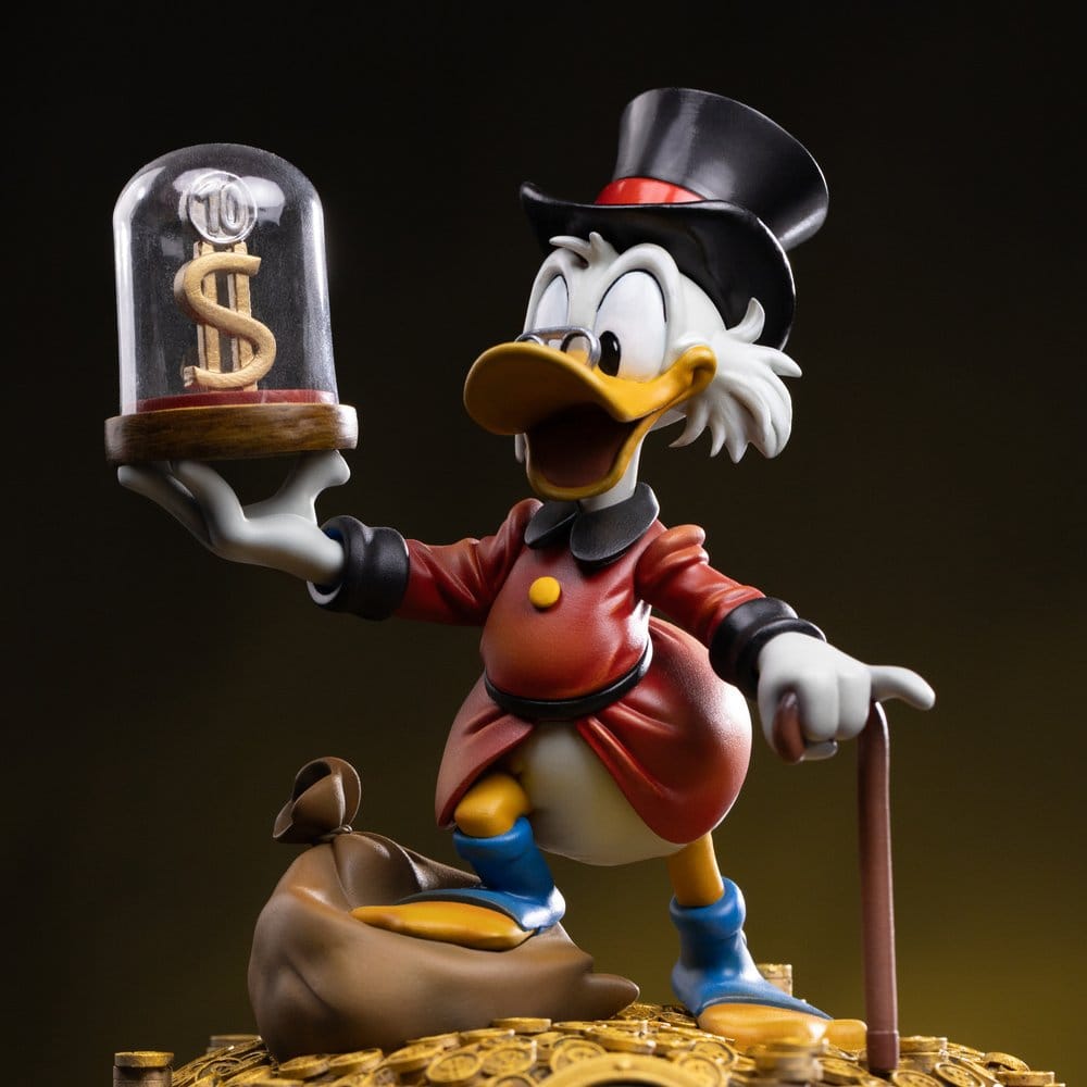 Duck Tales Art Scale Statue 1/10 Uncle Scrooge McDuck 17 cm 0042882337386
