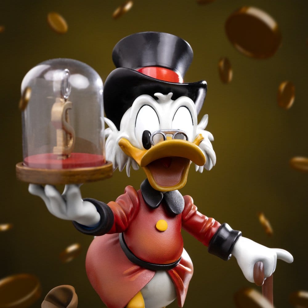 Duck Tales Art Scale Statue 1/10 Uncle Scrooge McDuck 17 cm 0042882337386