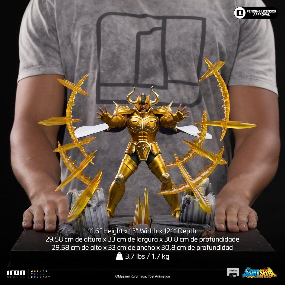 Saint Seiya Art Scale Statue 1/10 Taurus Aldebaran 30 cm 0042882337423