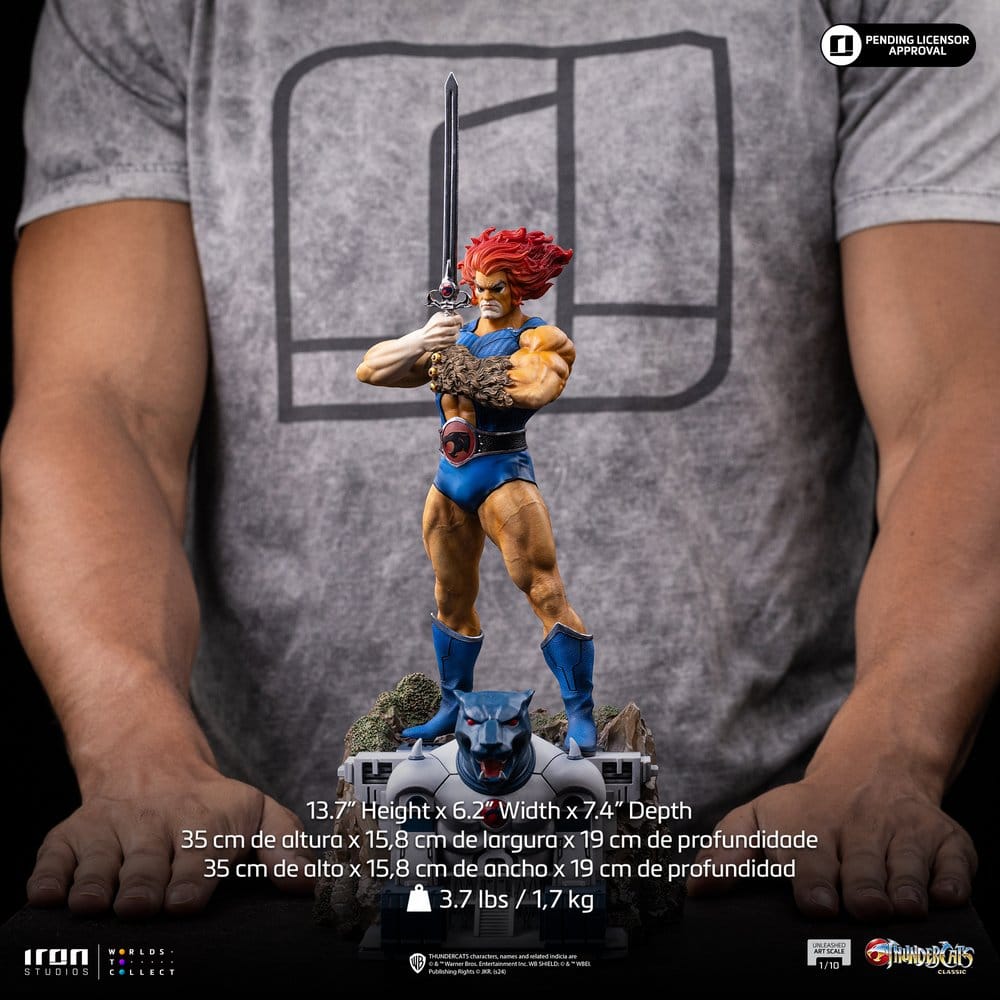 ThunderCats Art Scale Statue 1/10 Lion-O Unleashed 35 cm 0042882337546