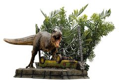 Jurassic Park Icons Statue T-Rex Breakout Set A 17 cm 0042882337652