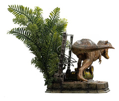 Jurassic Park Icons Statue T-Rex Breakout Set A 17 cm 0042882337652