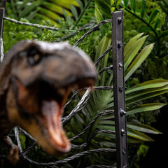 Jurassic Park Icons Statue T-Rex Breakout Set A 17 cm 0042882337652