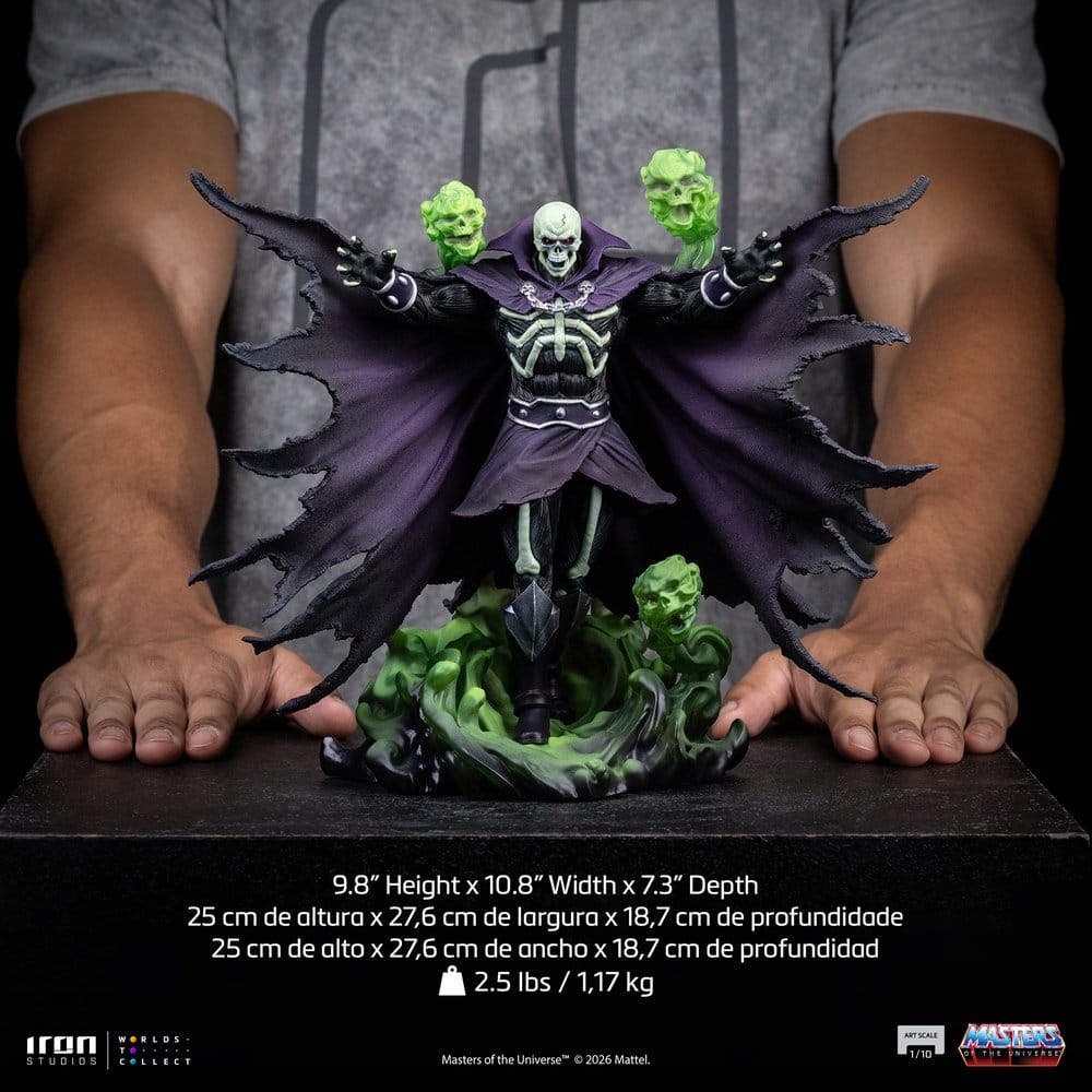 Masters of the Universe Art Scale Statue 1/10 Scareglow (Glow in the Dark) 25 cm 0042882337676