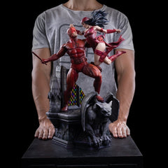 Marvel Comics Diorama 1/6 Daredevil & Elektra 0042882338055