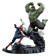 Marvel Comics Art Scale Statue 1/10 Spider-Man vs Hulk 38 cm 0042882338079