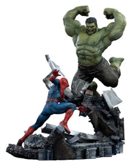 Marvel Comics Art Scale Statue 1/10 Spider-Man vs Hulk 38 cm 0042882338079