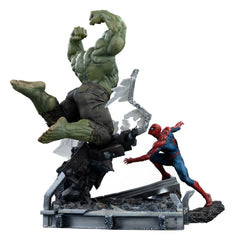 Marvel Comics Art Scale Statue 1/10 Spider-Man vs Hulk 38 cm 0042882338079