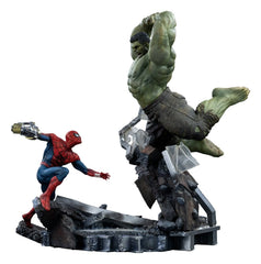 Marvel Comics Art Scale Statue 1/10 Spider-Man vs Hulk 38 cm 0042882338079